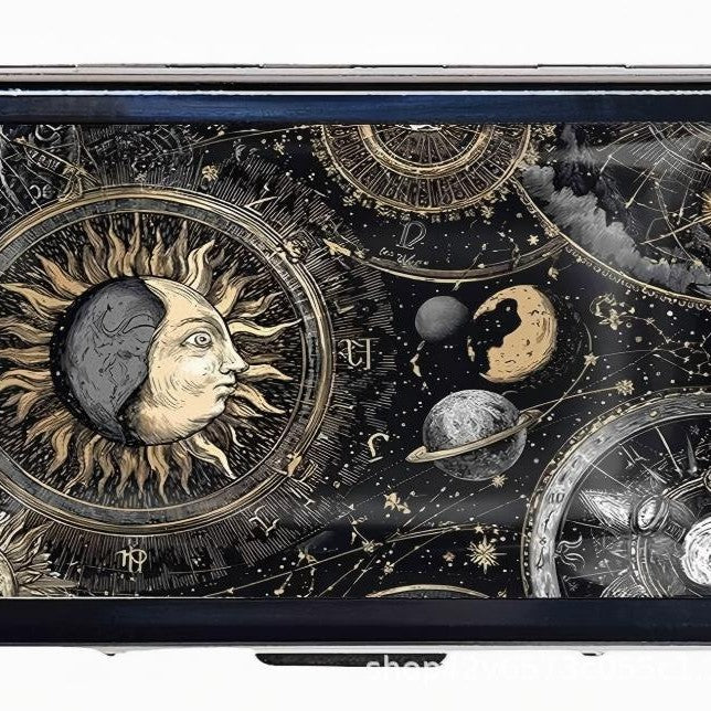 Vintage Style Zinc Alloy Multi-Functional Card and Cash Holder Box teemdrop