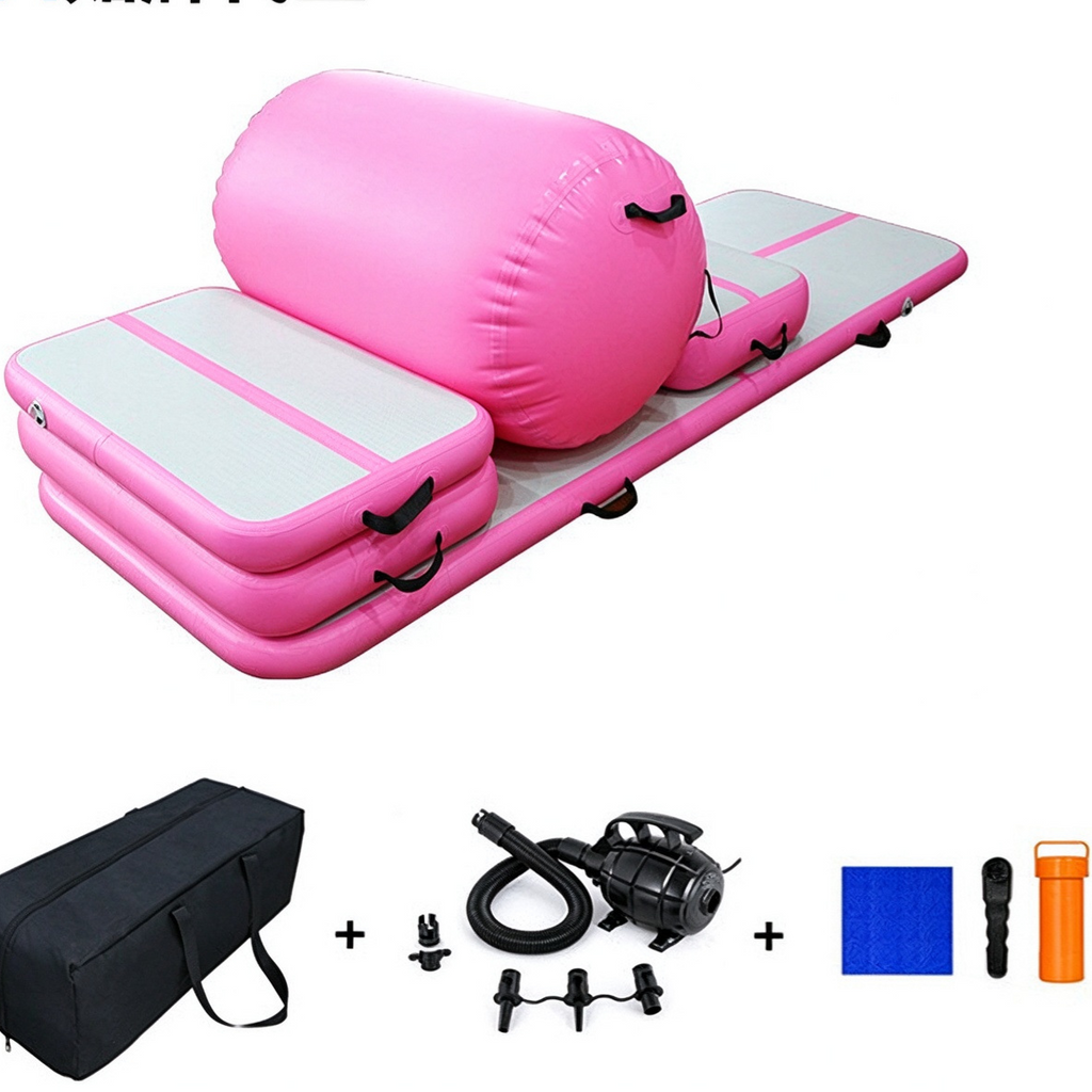 Thickened Inflatable Gymnastics Mat for Martial Arts and Fitness Training teemdrop