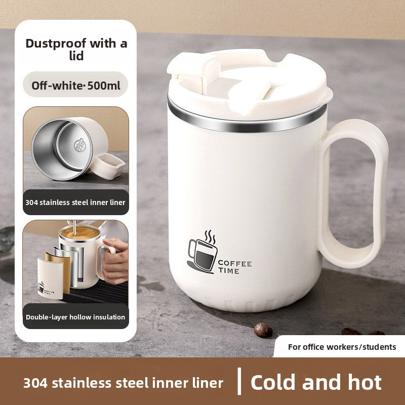 Stainless Steel Mug with Lid for Coffee Tea