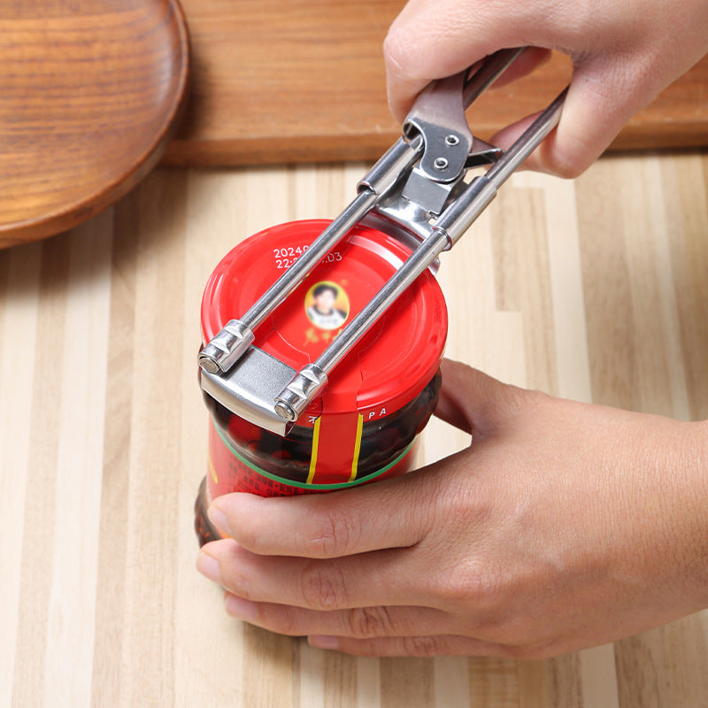 Stainless steel bottle opener