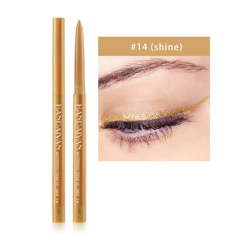 Colorful Waterproof Eyeliner Gel Pen teemdrop