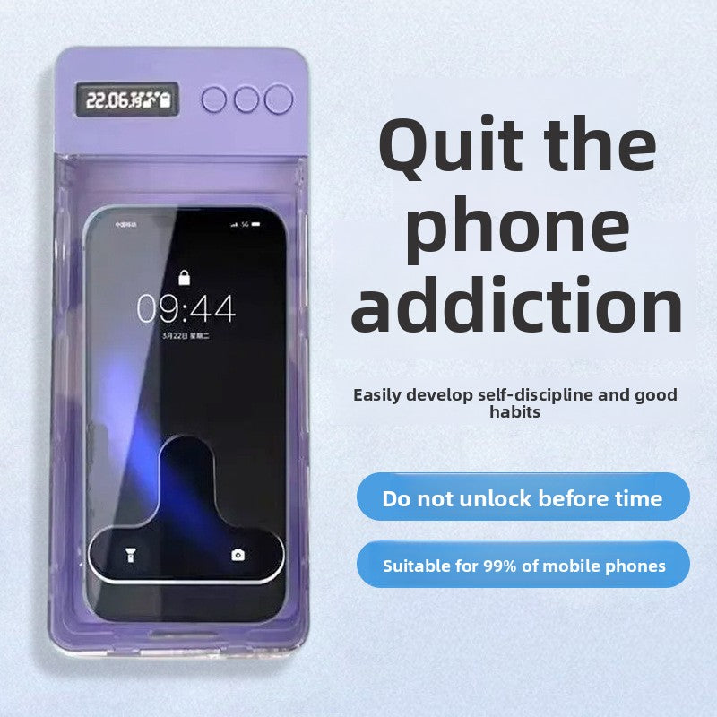 Transparent Timer Phone Lock Box for Self-Discipline