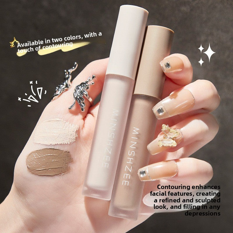 Minshzee Dual-Ended Liquid Contour and Highlighter Stick teemdrop