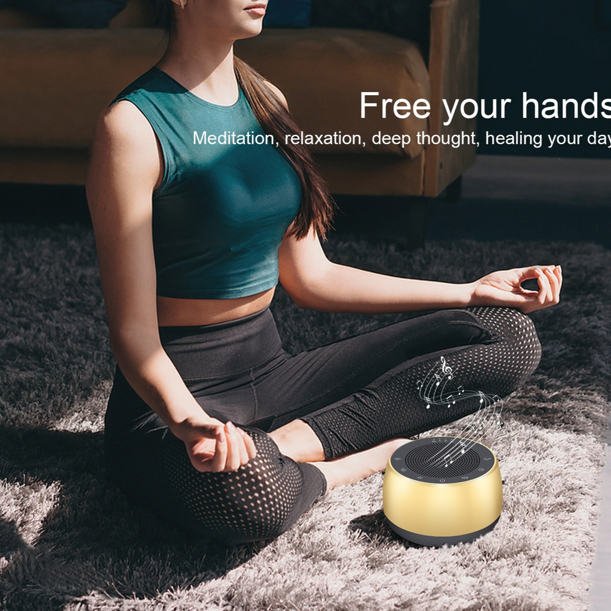 Meditation Timer Electronic Singing Bowl Sound Machine