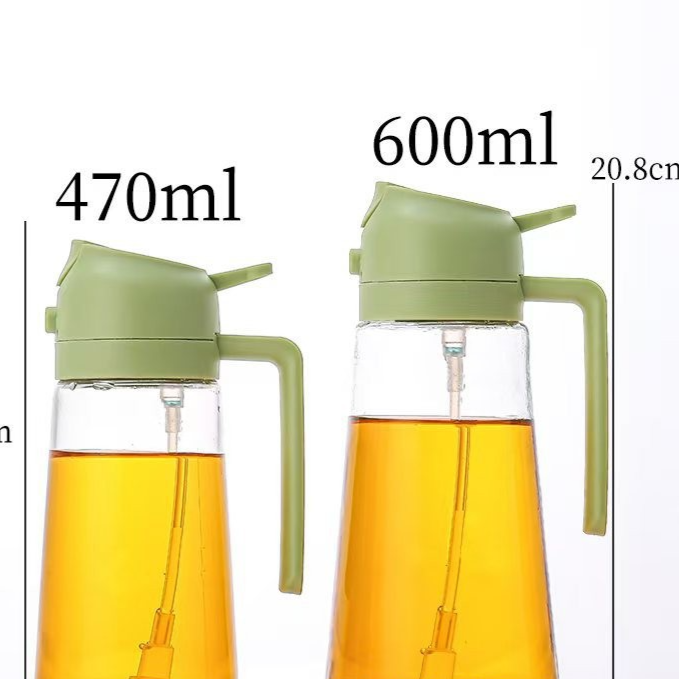 Glass Oil Pot Spray Dual-purpose Oil Tank teemdrop