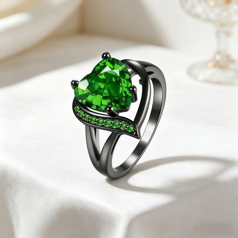 Retro couple rings