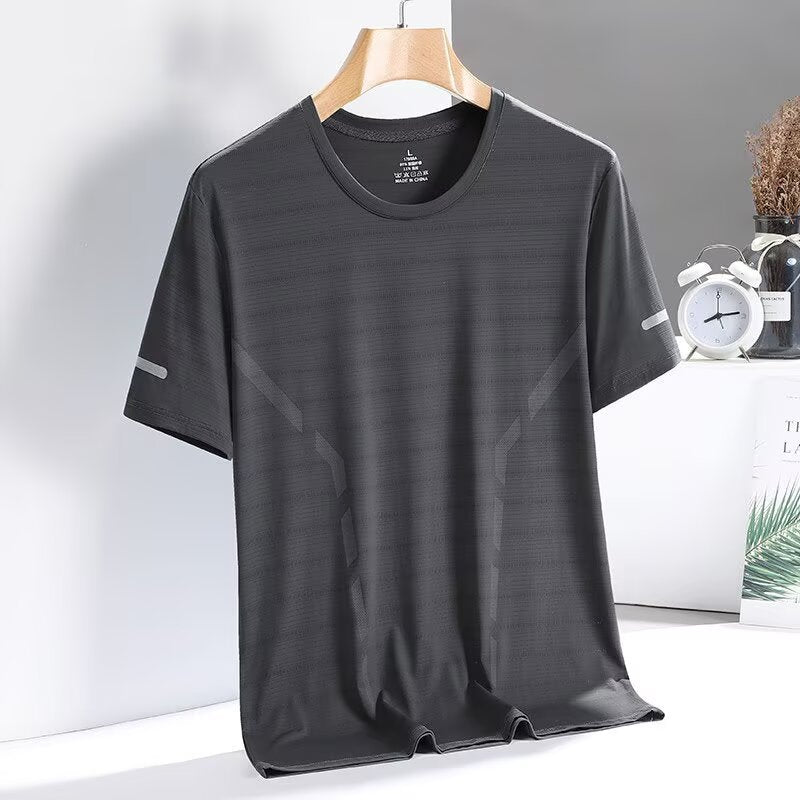 Mens Striped Short Sleeve T-Shirt