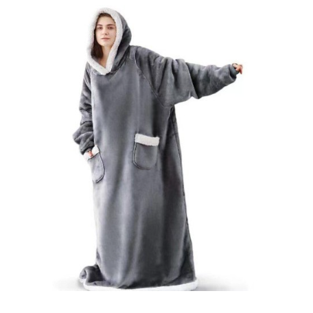 Women's Warmer Lambskin Hoodie