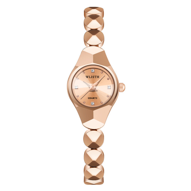 Minimalist Waterproof Quartz Watch for Women with Alloy Strap teemdrop