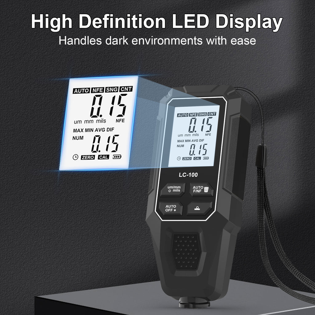 Digital Coating Thickness Gauge