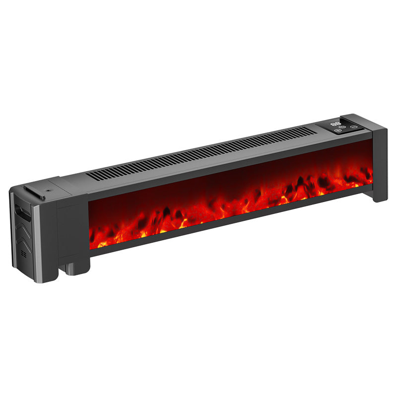 3D Simulated Flame Electric Heater Fan