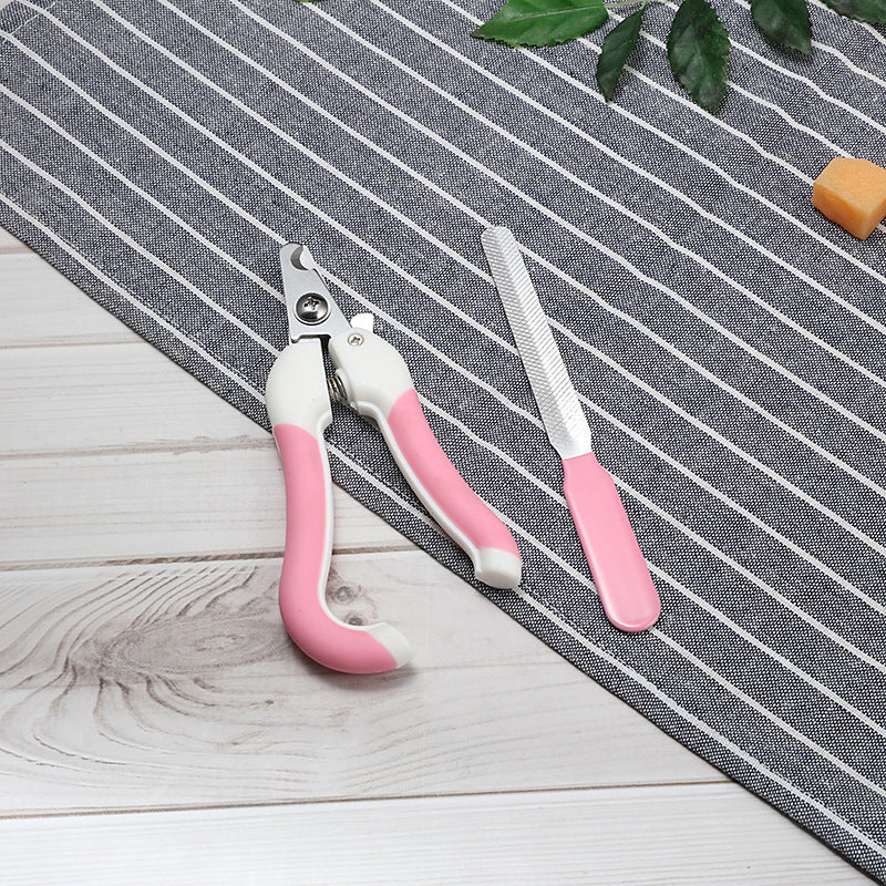 Pet Nail Clipper Stainless Steel Blade with Safety Guard