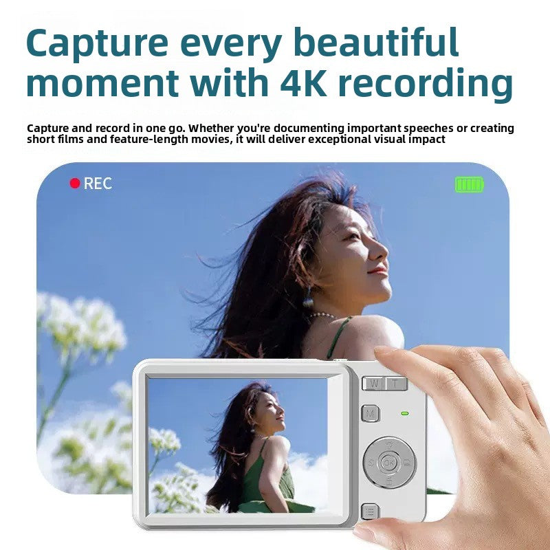 4K digital camera teemdrop