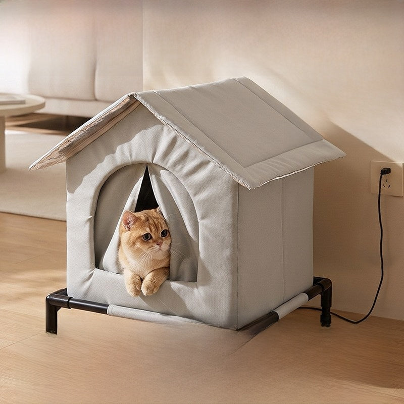 Waterproof Insulated Pet Tent with Cushion