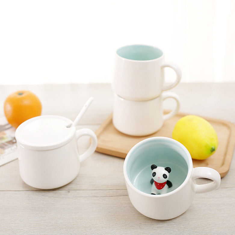 Creative 3D Animal Ceramic Mug