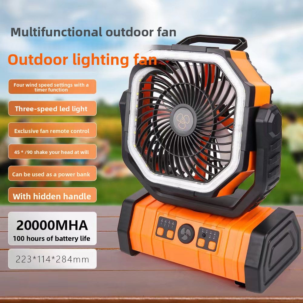 Portable Rechargeable Magnetic Water Mist Fan teemdrop