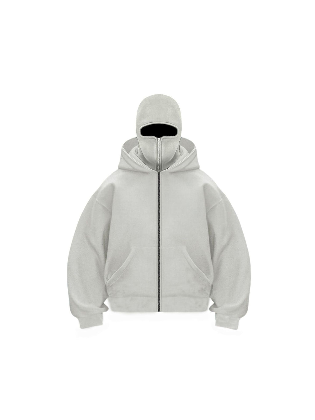 Men's Double Hood Fleece Lined Pullover Sweatshirt Loose Fit Long Sleeve