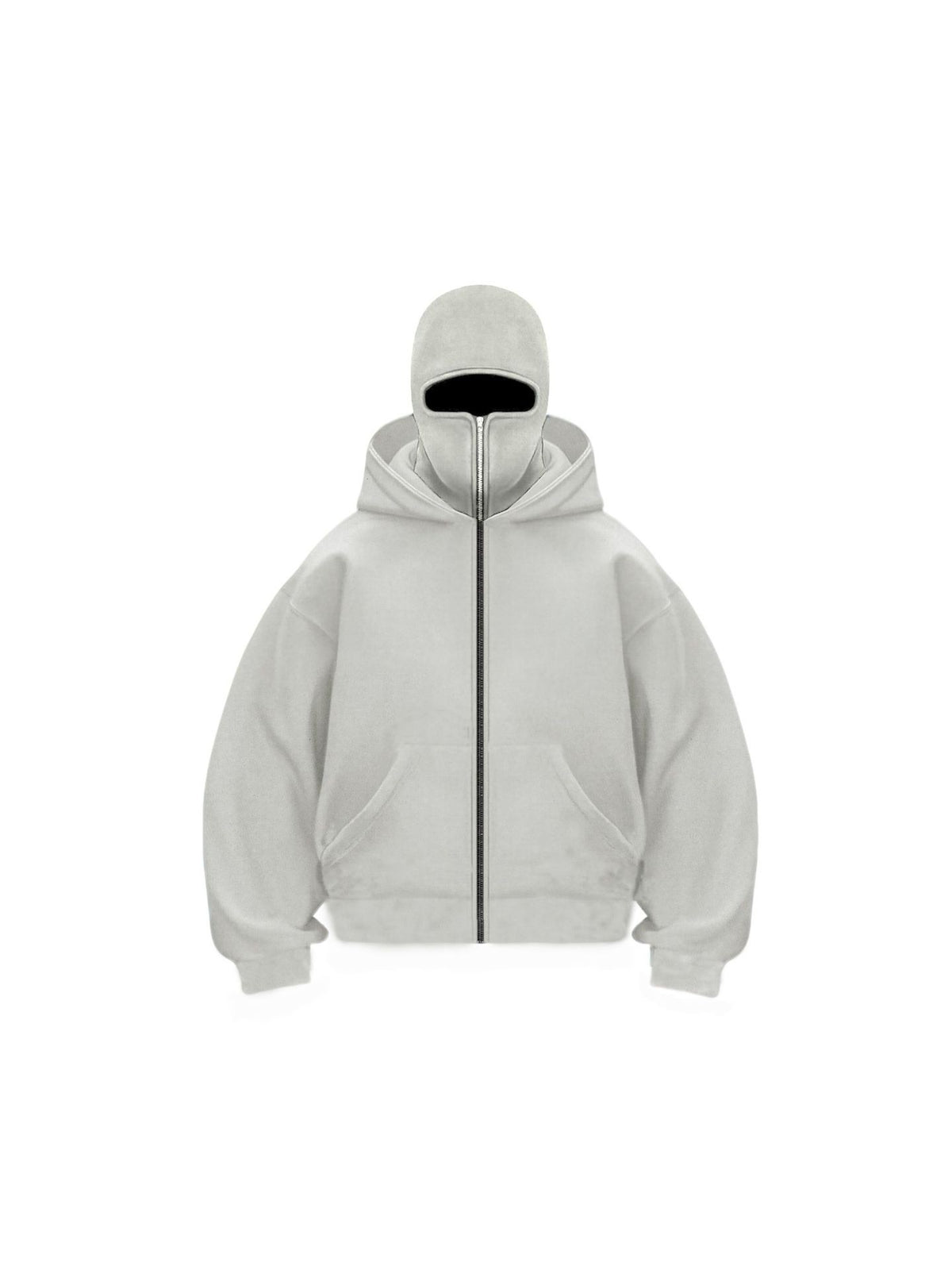 Men's Double Hood Fleece Lined Pullover Sweatshirt Loose Fit Long Sleeve