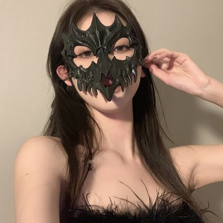 Halloween Second Dimension Half Face Mask