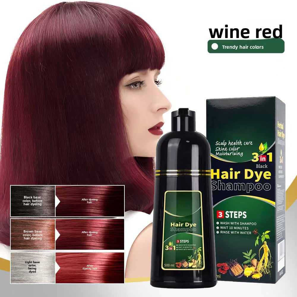 Plant Bubble Hair Dye