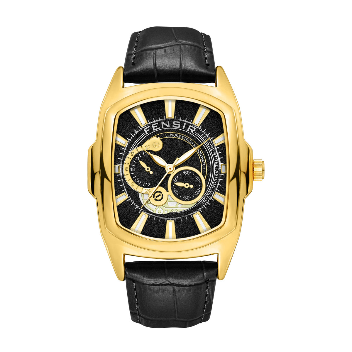 Waterproof luminous quartz watch teemdrop