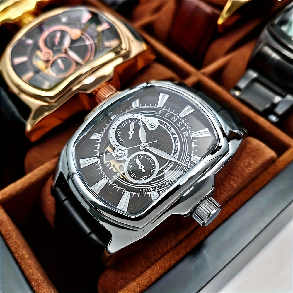 Waterproof luminous quartz watch teemdrop