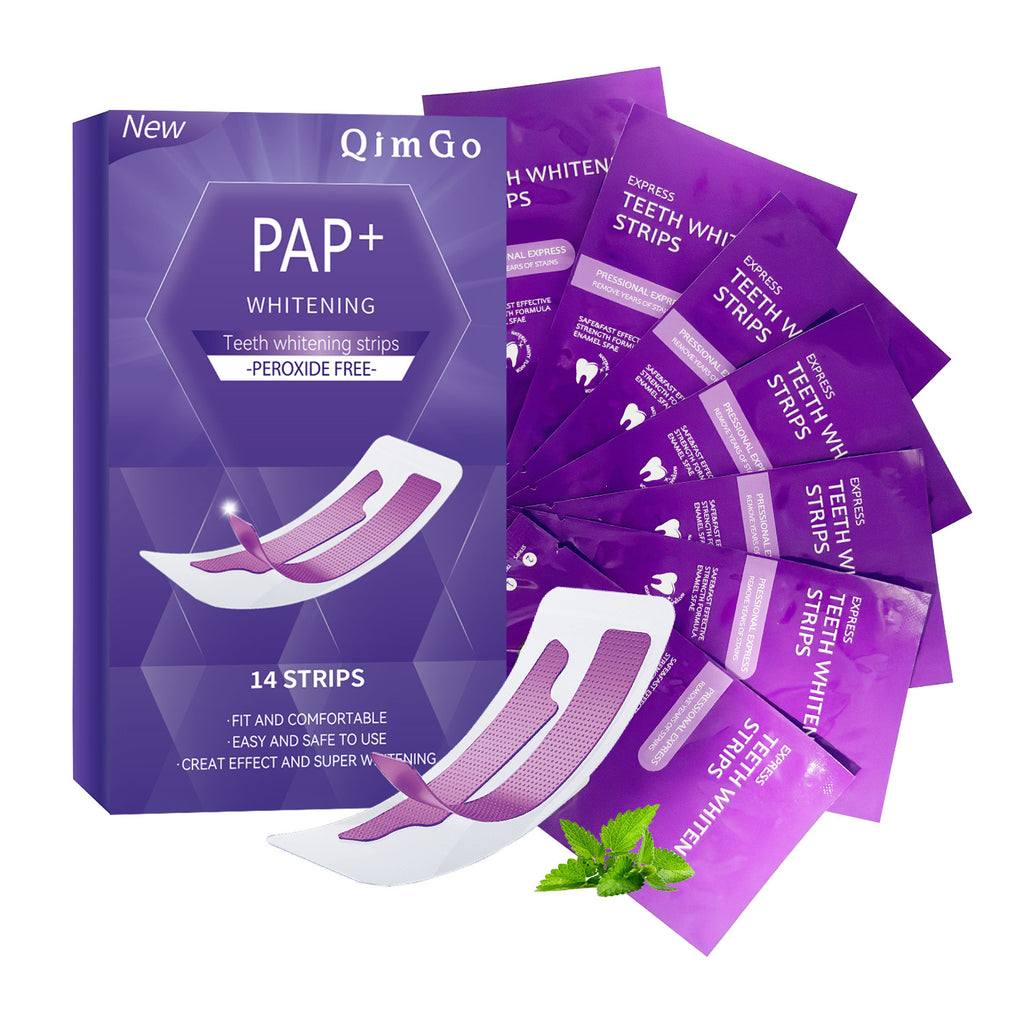 Whitening Purple Tooth Stickers