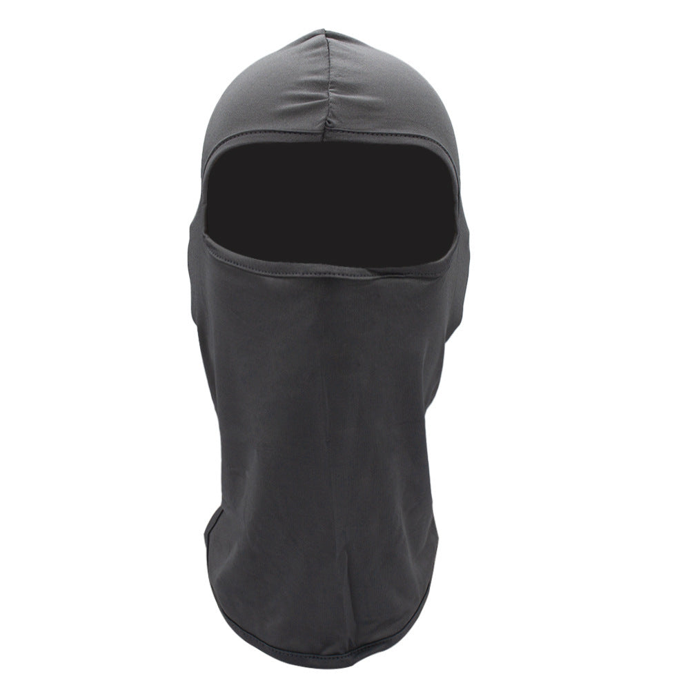 Riding helmet for sun protection