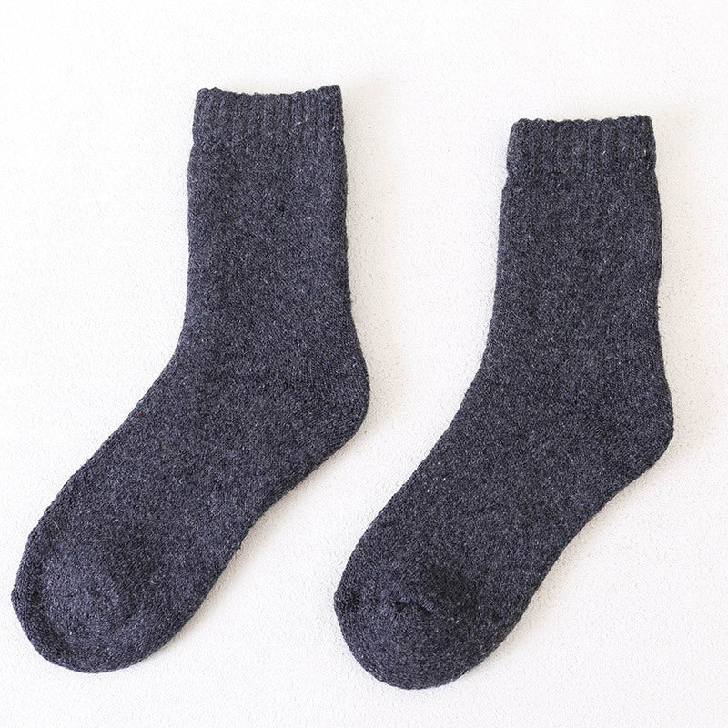 Men's and Women's Wool Blend Warmth-Keeping Winter Socks teemdrop