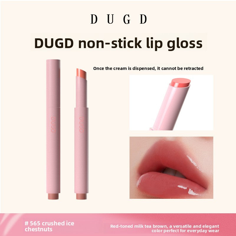Diamond Shimmer Mirror Solid Lip Gloss Pen Plumping Non-Stick Long Lasting teemdrop