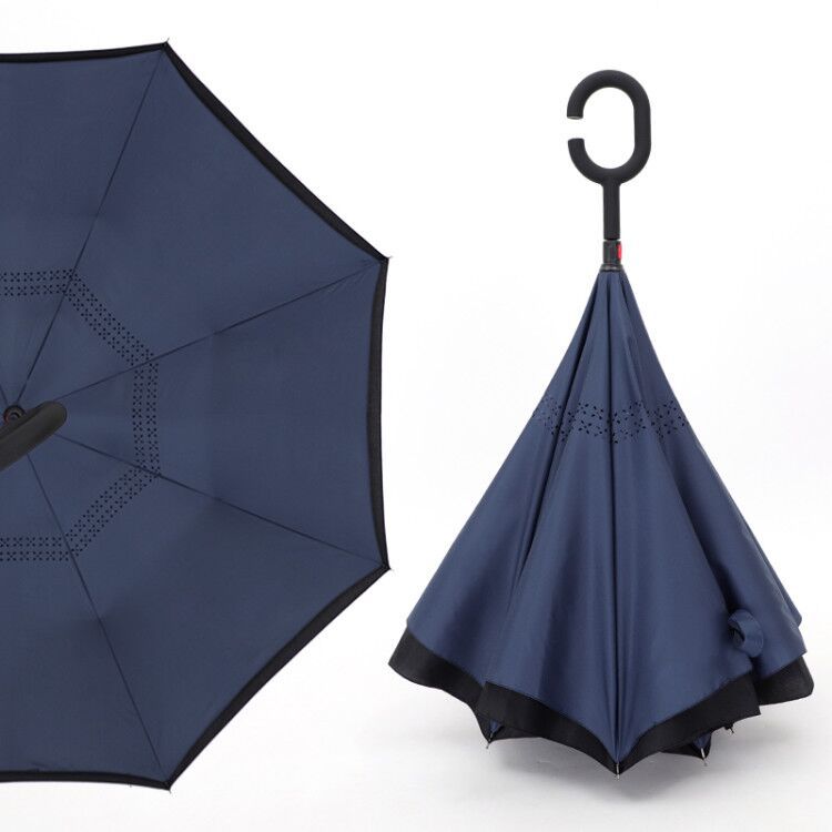 Reverse double-layer umbrella