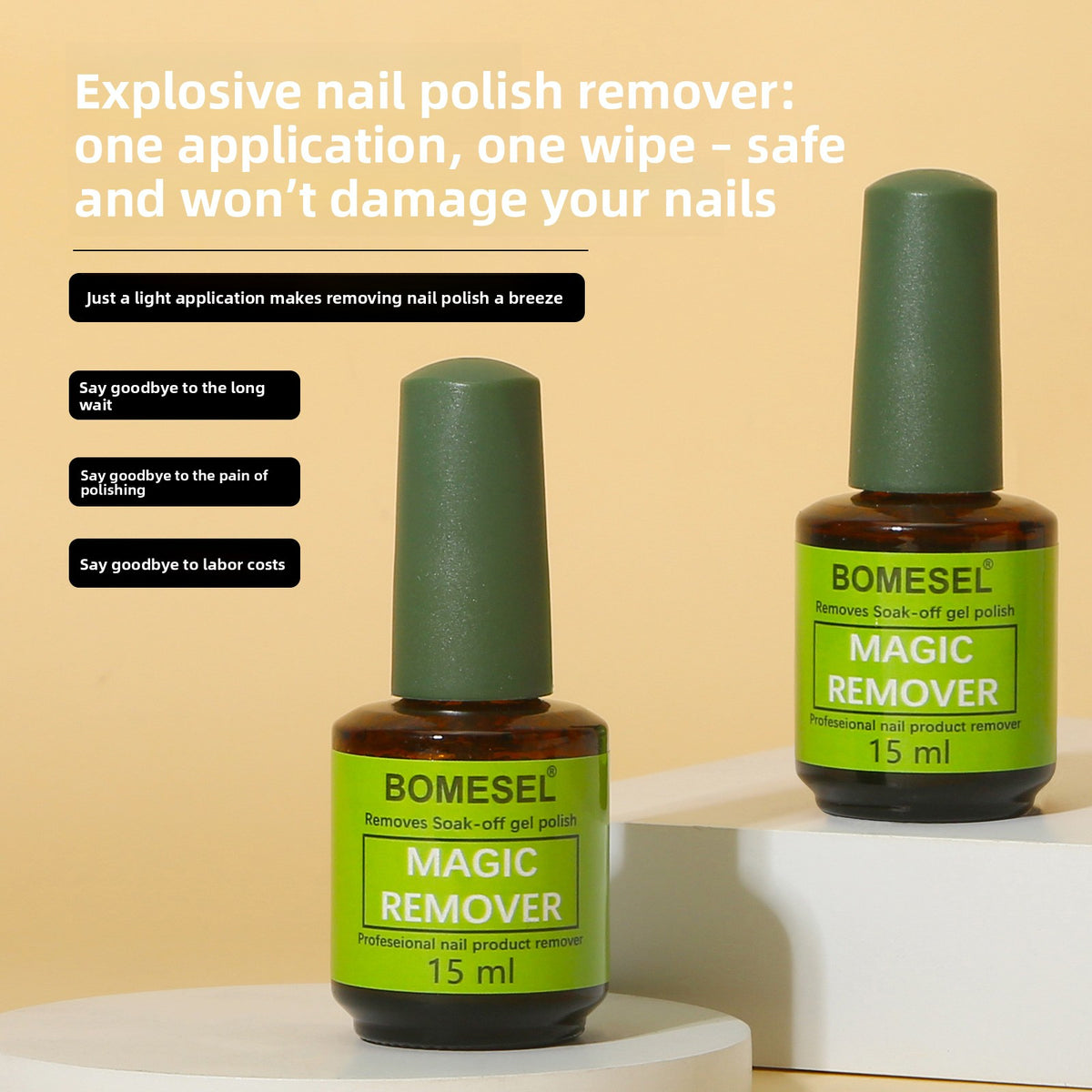 Glitter nail remover gel teemdrop