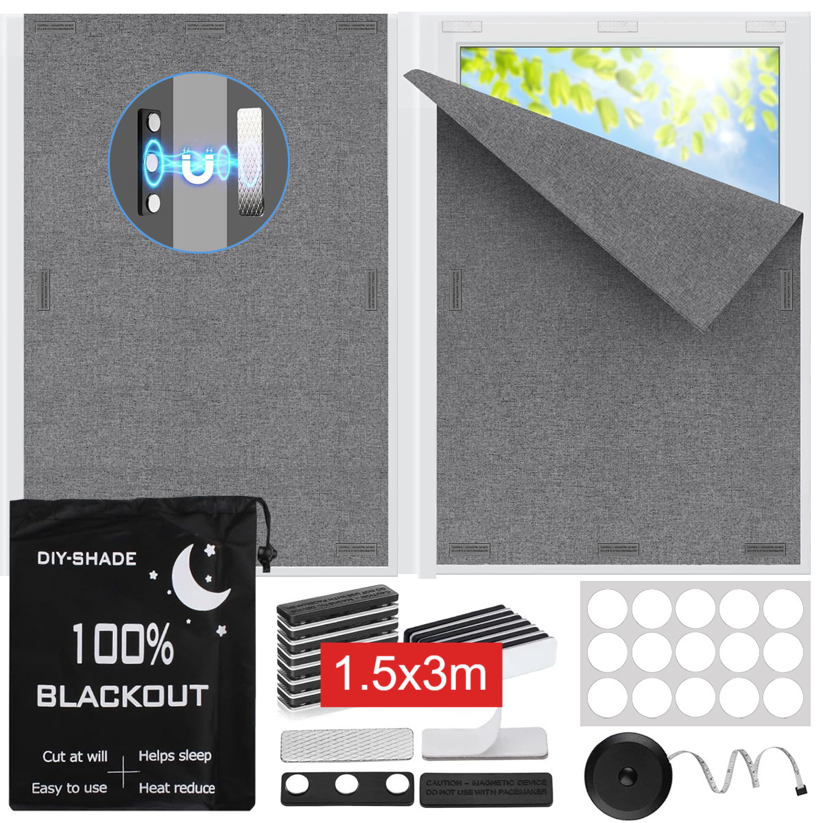 Portable blackout curtains teemdrop