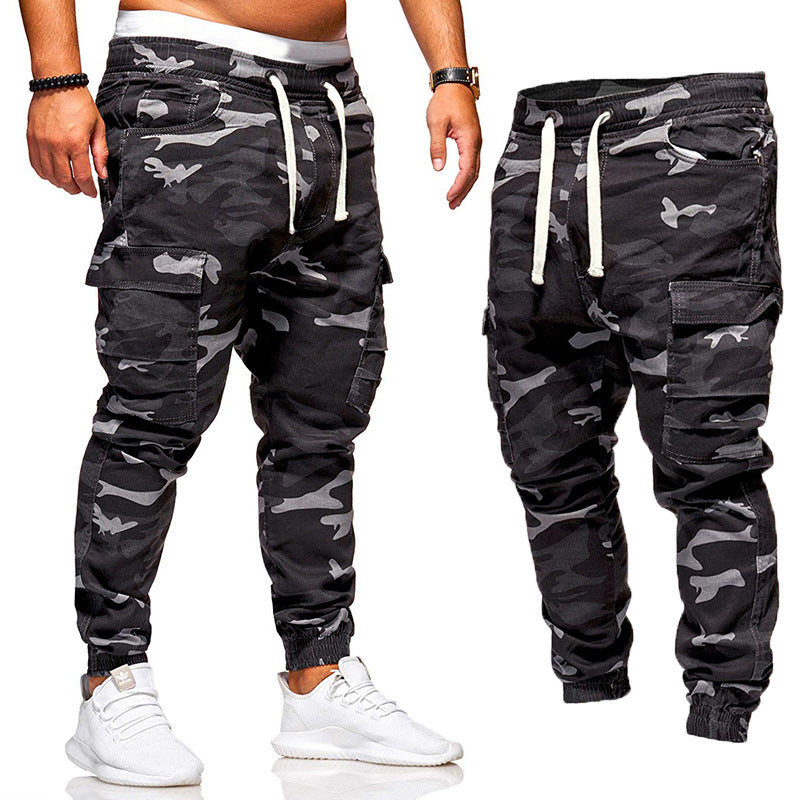 Mens Camouflage Cargo Pants