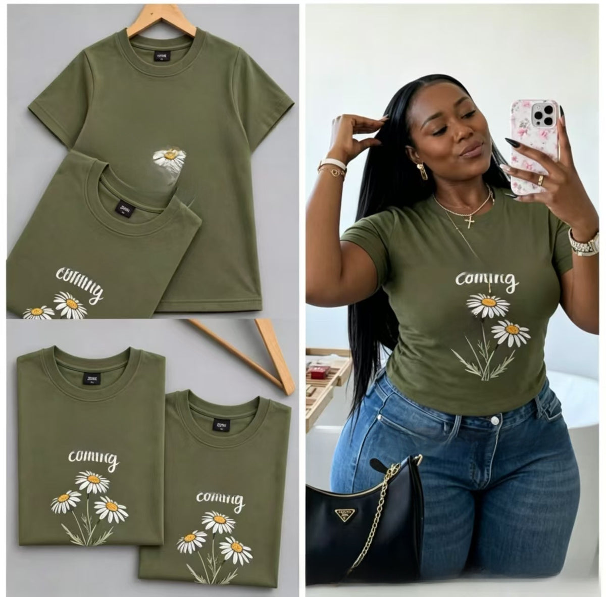 Cartoon-print top teemdrop