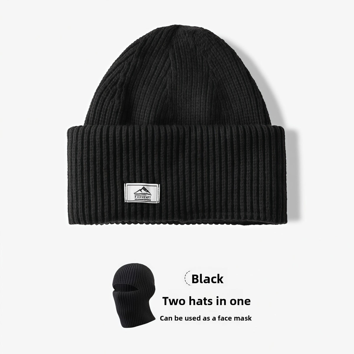 Winter Knitted Balaclava Hat