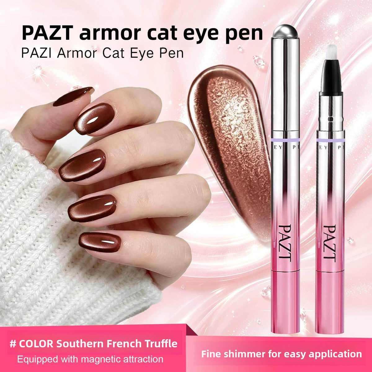 Seven-in-One Cat Eye Nail Polish Pen teemdrop