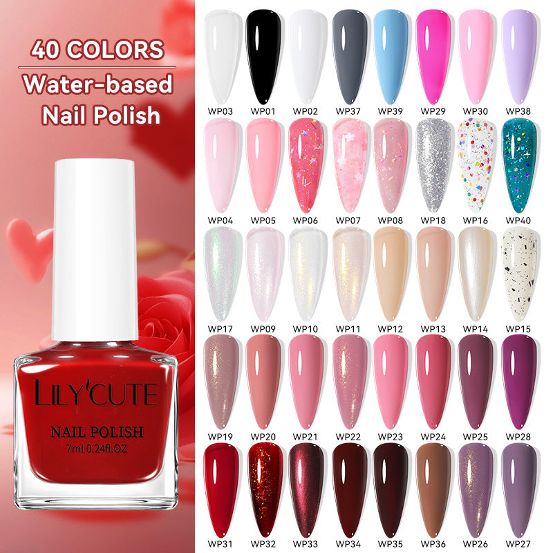 Odorless Water-Based Nail Polish teemdrop