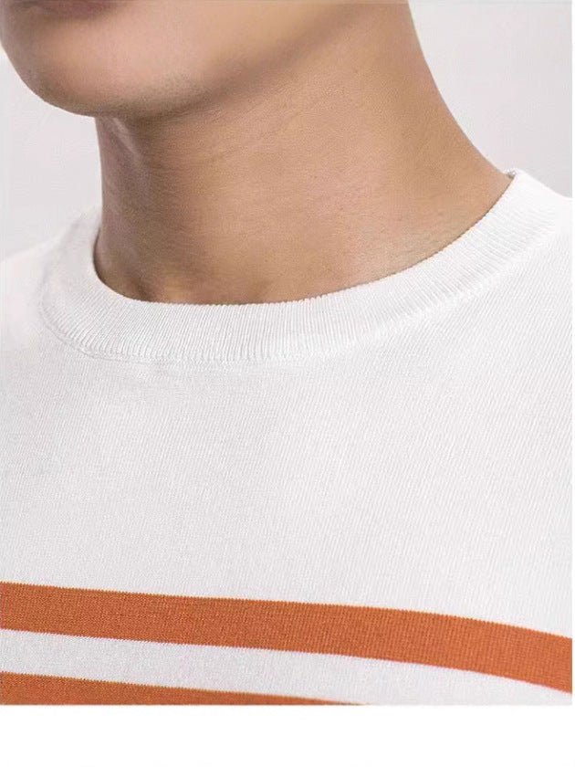 Silk-spun blended sailor shirt for men teemdrop