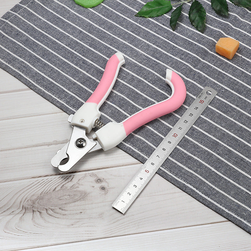 Pet Nail Clipper Stainless Steel Blade with Safety Guard