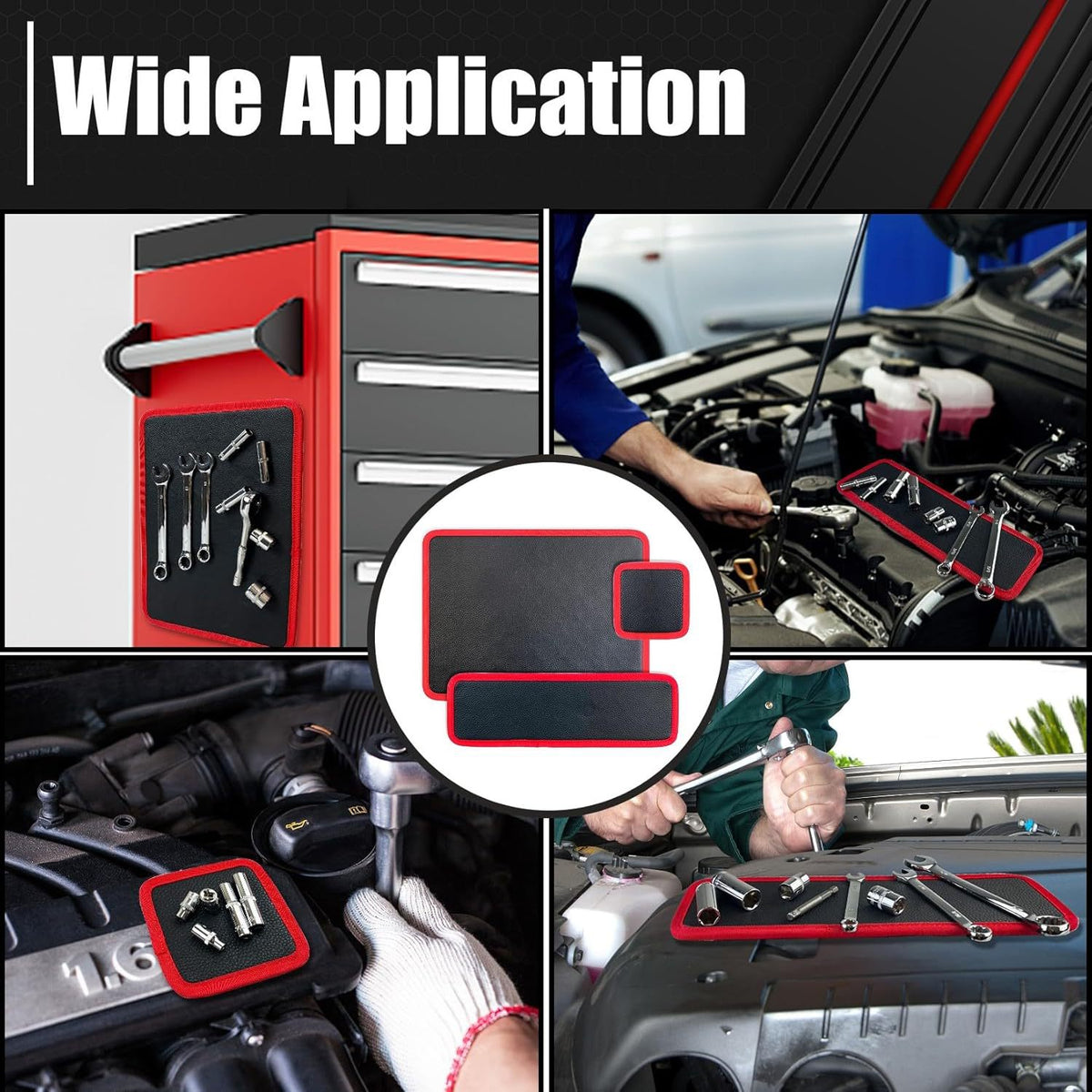 Magnetic tool pad