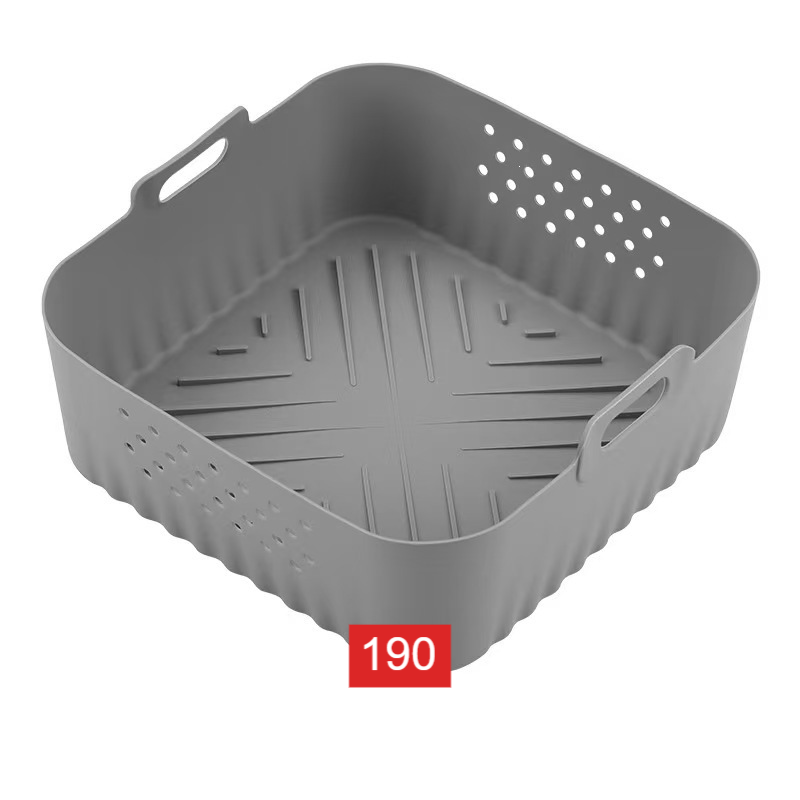 Air fryer silicone baking tray
