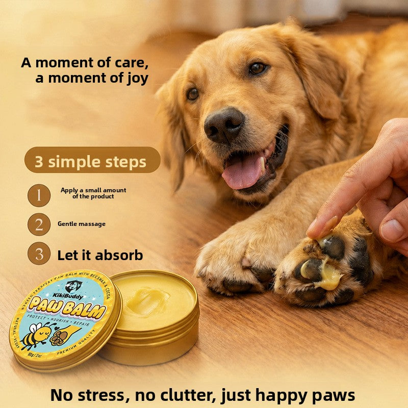 Coconut Oil Pet Paw Balm Moisturizing Nose and Foot Pad Care Cream teemdrop