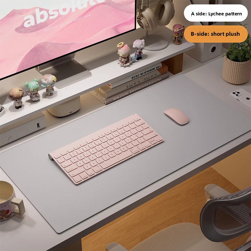 Waterproof Double-Sided PU Leather Desk Mat