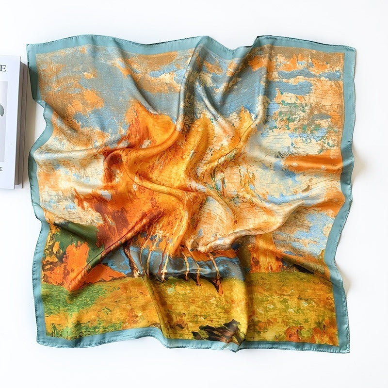 Fashion Print Versatile Neck Scarf