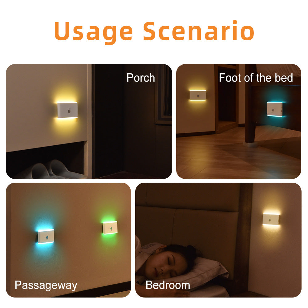 RGB sensor light, human body sensor light