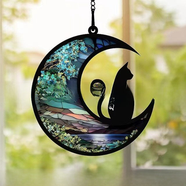 Dog Cat Window Hanging Ornament Personalized Gift