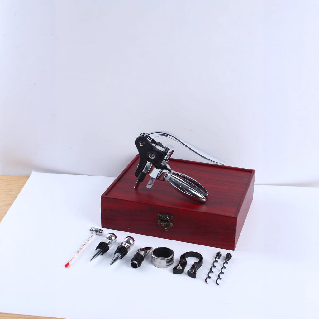 9-Piece Rabbit Wine Opener Set teemdrop
