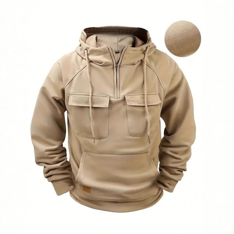 Men's cotton hoodie teemdrop