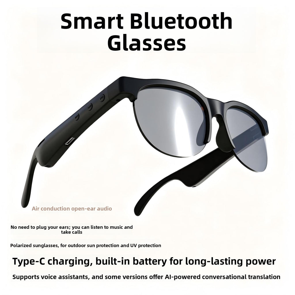 AI-powered Bluetooth smart glasses teemdrop